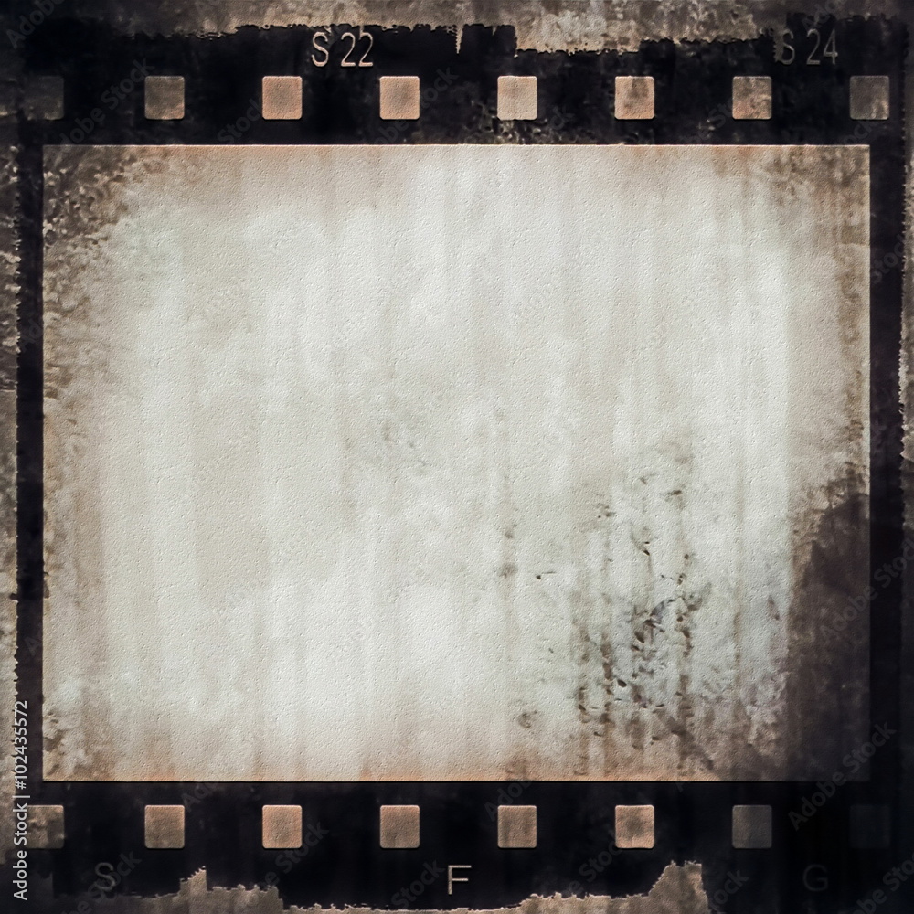 Naklejka premium grunge film strip background