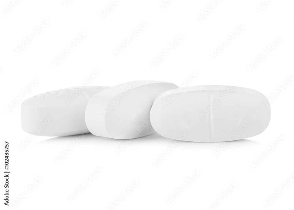 pill on white background pill on white background