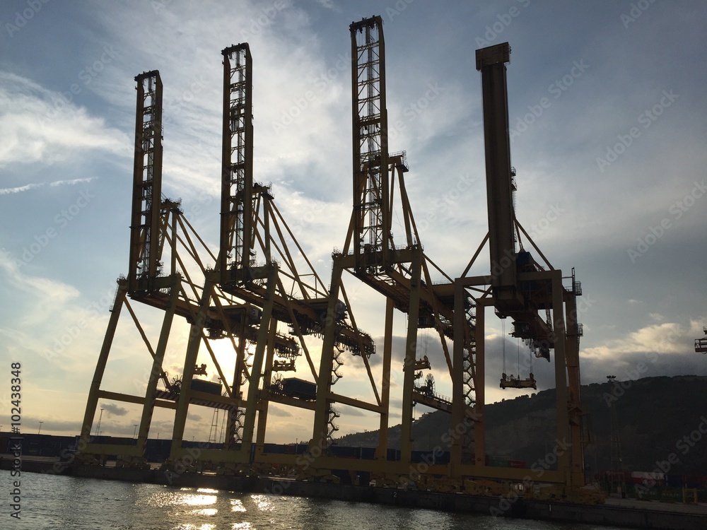 Gruas del puerto Gruas del puerto