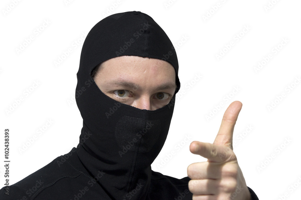 123 - man with balaclava
123 - man with balaclava