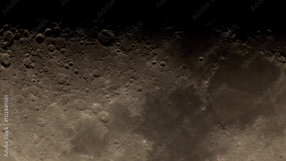 A close up pan of the surface of the moon A close up pan of the surface of the moon