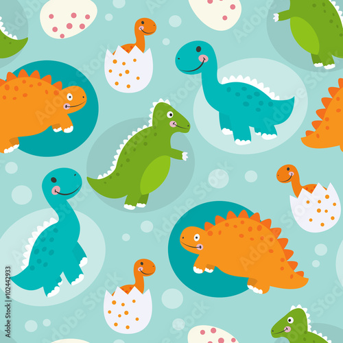 Obraz na plátně Dino background
