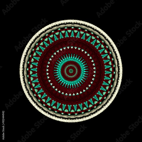 Ornament Mandala Kaleidoskop