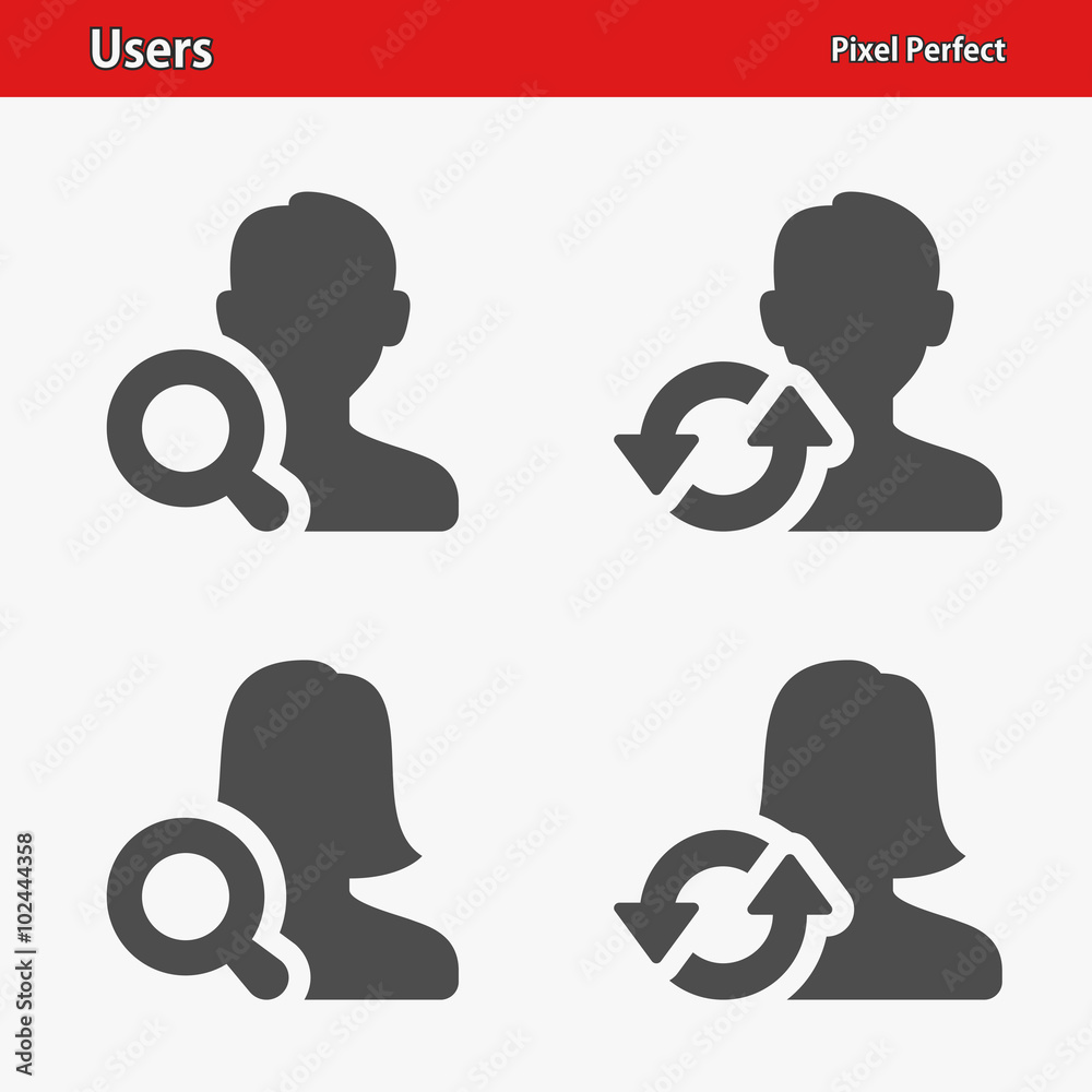 Users Icons. Professional, pixel perfect icons optimized for both large and small resolutions. EPS 8 format. Users Icons. Professional, pixel perfect icons optimized for both large and small resolutions. EPS 8 format.