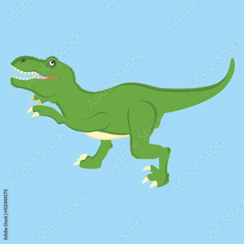 T-rex dinosaur vector