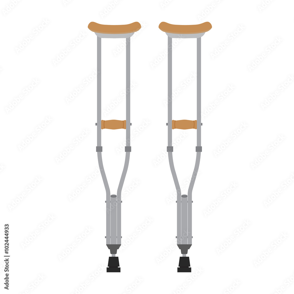 Pair of crutches Pair of crutches