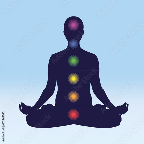 Yoga lotus pose
