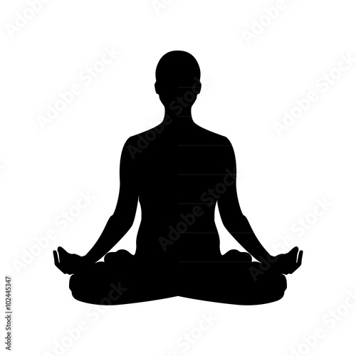 Yoga lotus pose