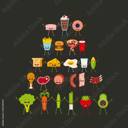 food character design 