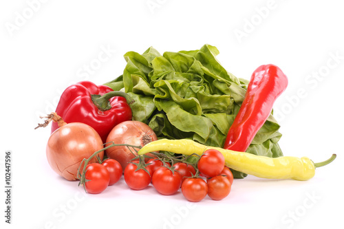 pile of fresh vegetables
