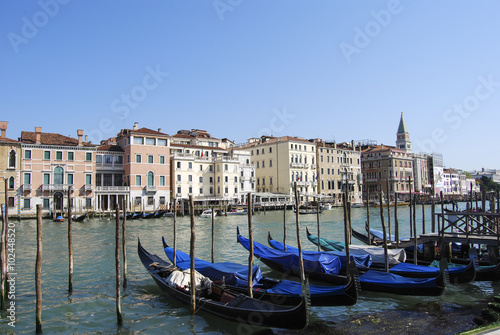 Gondolas on Venice canal © igorandricph