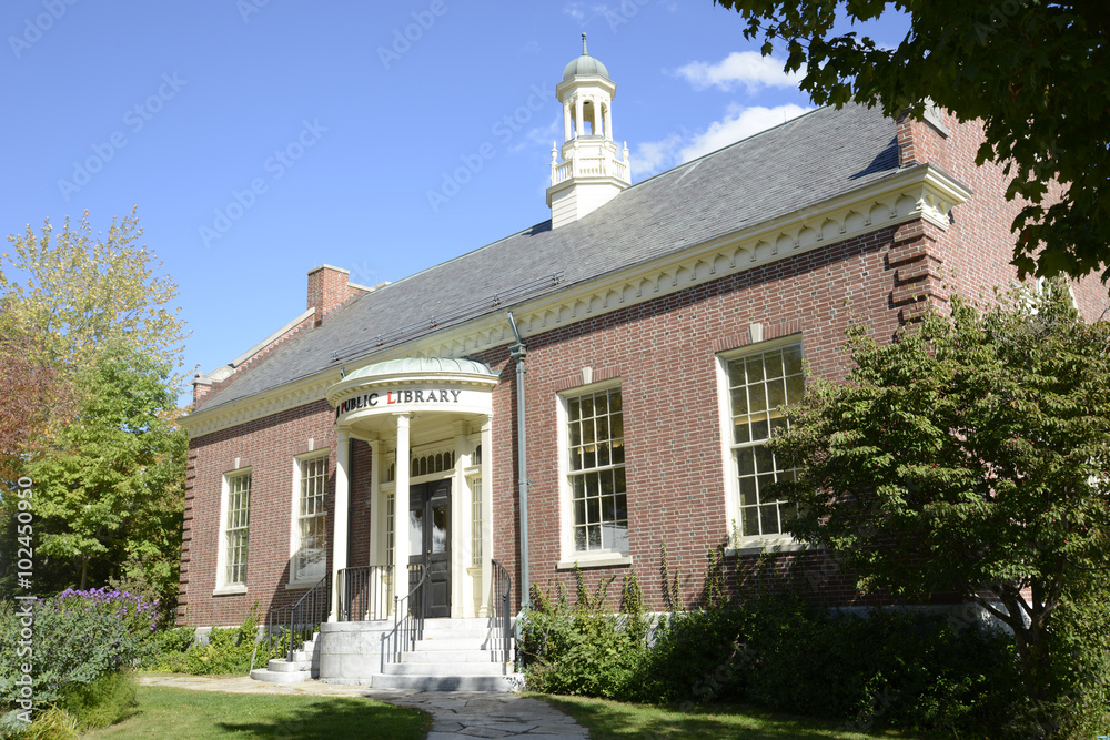 Camden Public Library in Maine