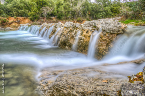 cascade de la rivi  re de L Ibie Ard  che