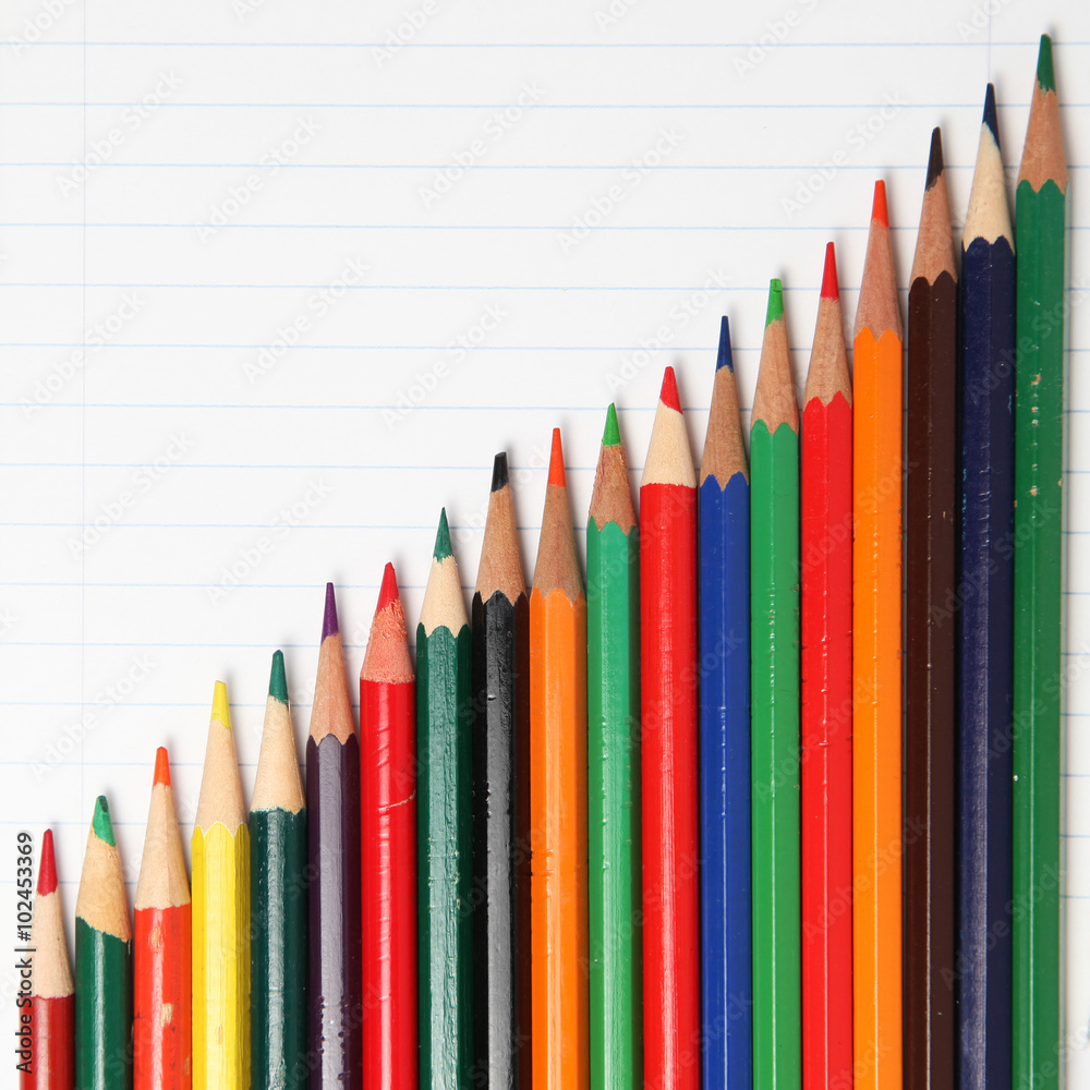 Fototapeta premium Colored Pencils
