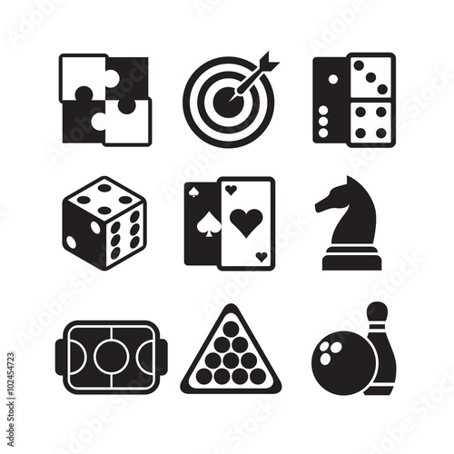 games icons set
