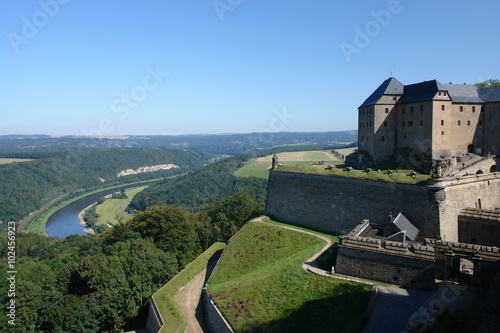 Festung K  nigstein in der S  chsischen Schweiz