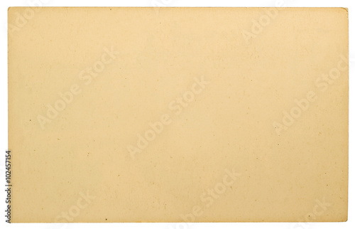 Cardboard Isolated on White Background