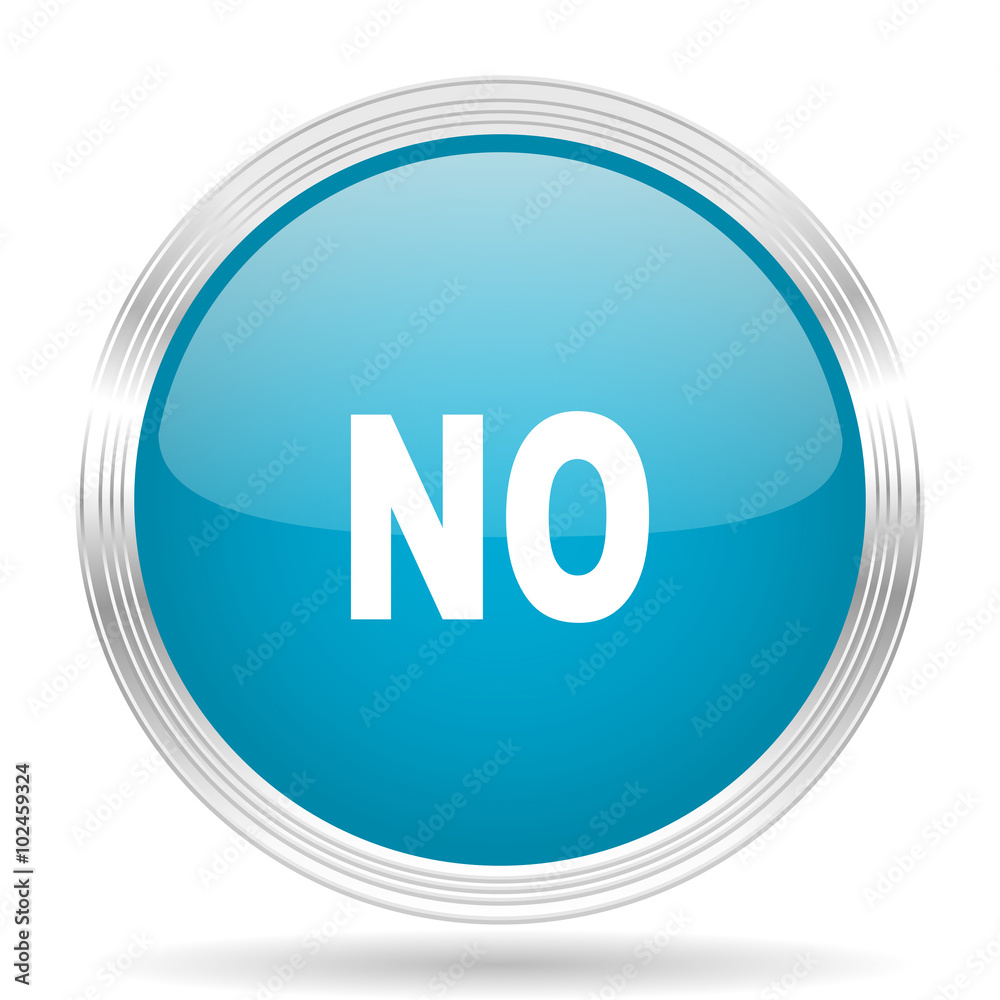 no blue glossy metallic circle modern web icon on white background no blue glossy metallic circle modern web icon on white background
