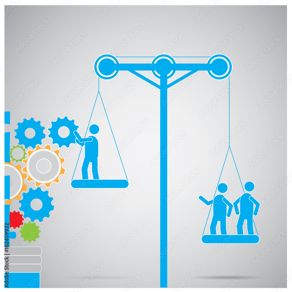 Fototapeta premium Teamwork