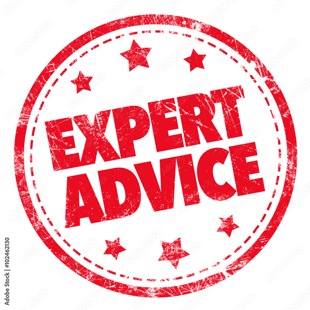 Grunge rubber stamp with text - EXPERT ADVICE Grunge rubber stamp with text - EXPERT ADVICE