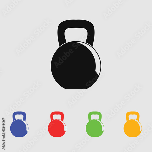 Weight sport icon