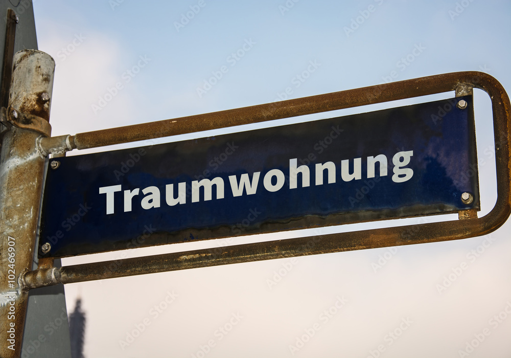 Schild 47 - Traumwohnung