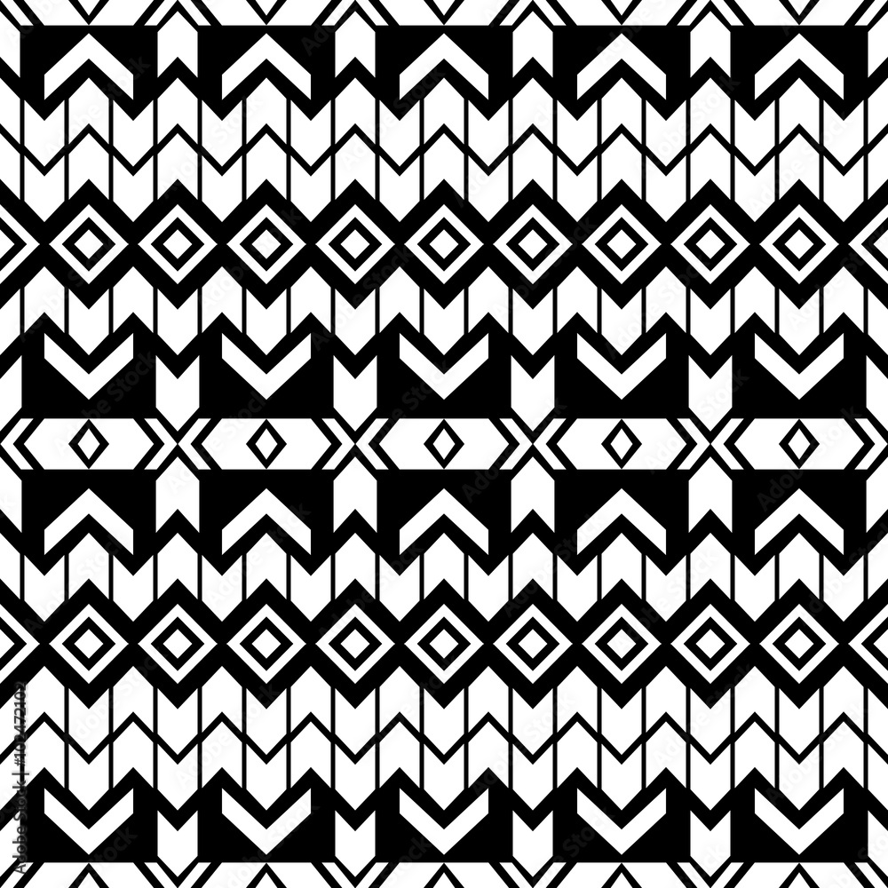 Seamless  Aztec pattern