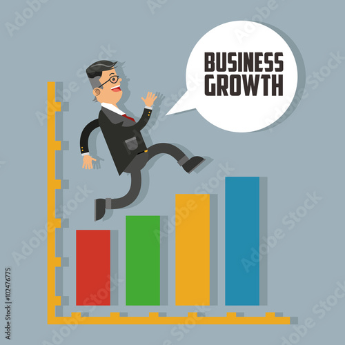 Business growth design  photo