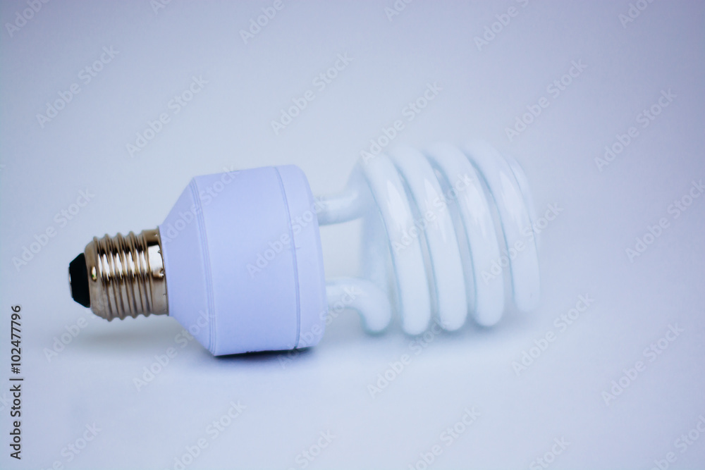 isolated energy saving bulb isolated energy saving bulb