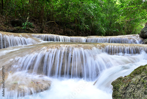 Arawan waterfall in Kanchanaburi at Thailand