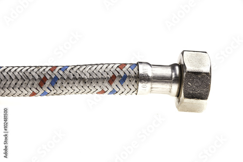 plumbing fitting connecter isolated on a white background