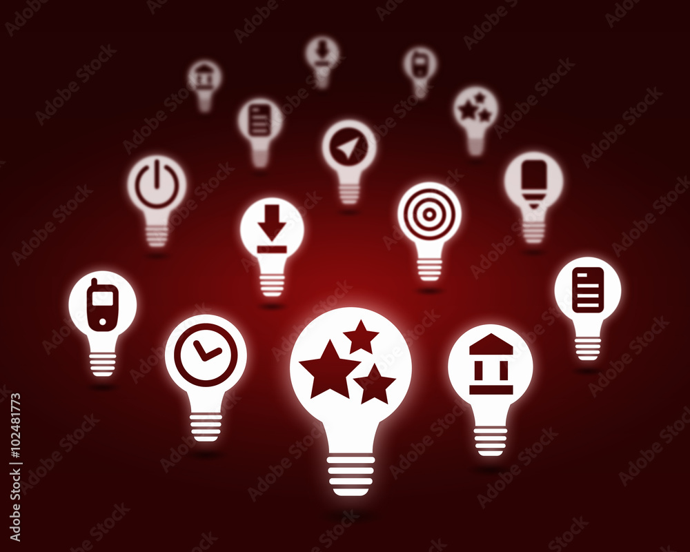 Various interface icons