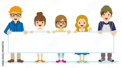 People Showing Panel - Student