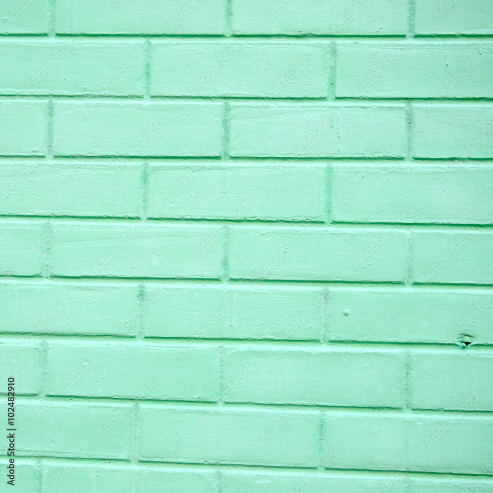 Obraz premium blue Background of brick wall texture