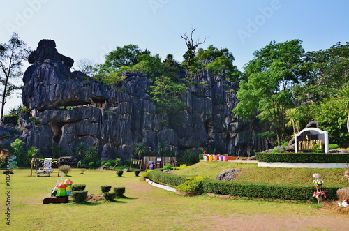 Suan Hin Pha Ngam , mountain thai is look like Stone forest china(Khunming) photo