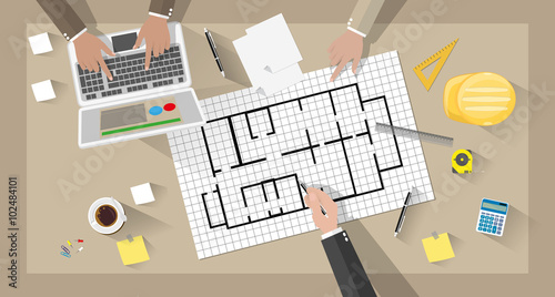 Construction engineer desktop