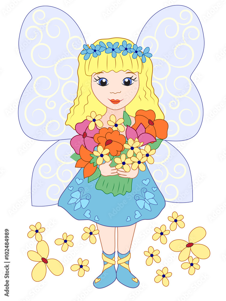 Cute fairy baby. Cute fairy baby.