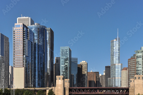 Chicago skyscrapers  Illinois