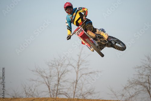 Motocross Rider Jump