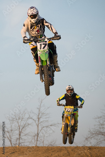 Motocross Rider Jump