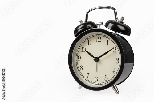 alarm clock isolated