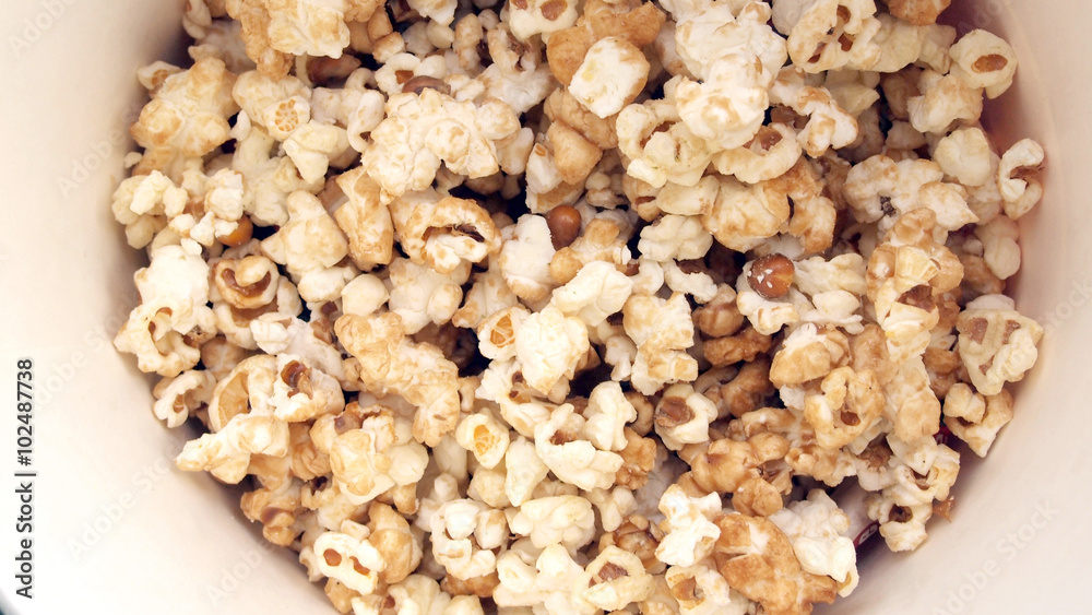 Popcorn closeup Popcorn closeup