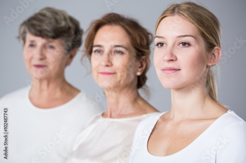 Happy teenager with mother