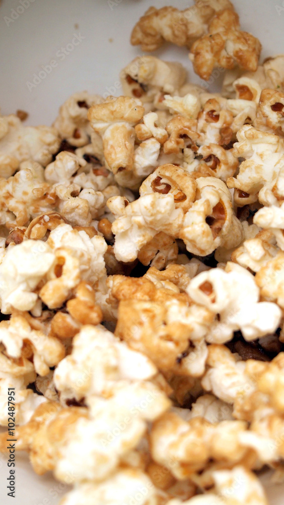 Popcorn closeup Popcorn closeup