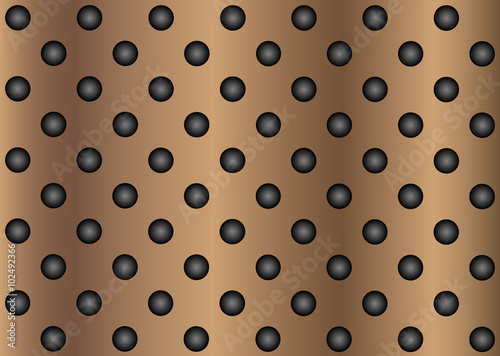 Metal perforated texture background