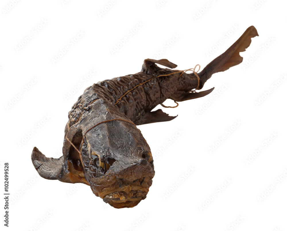 Fototapeta premium Smoked sturgeon