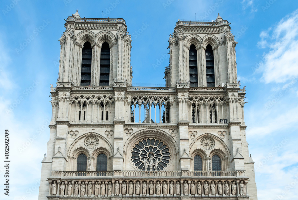 The Western facade of Notre-Dame de Paris II