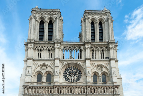The Western facade of Notre-Dame de Paris II
