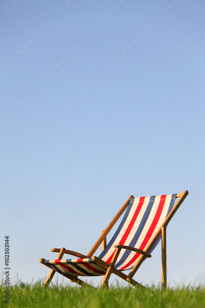 Deckchair Stock Photo | Adobe Stock