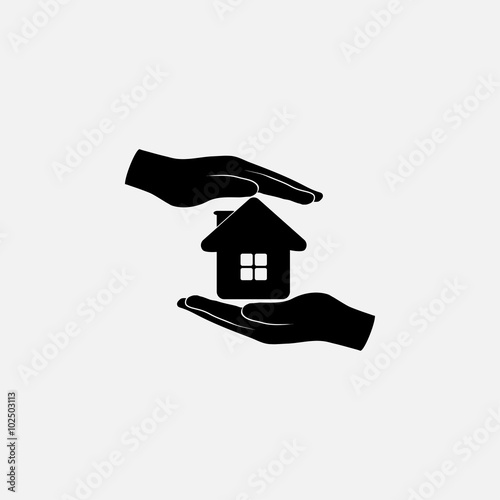  protection house  icon